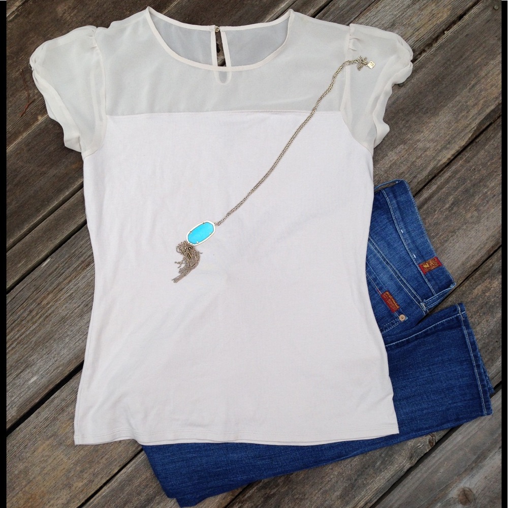 Express beige blouse